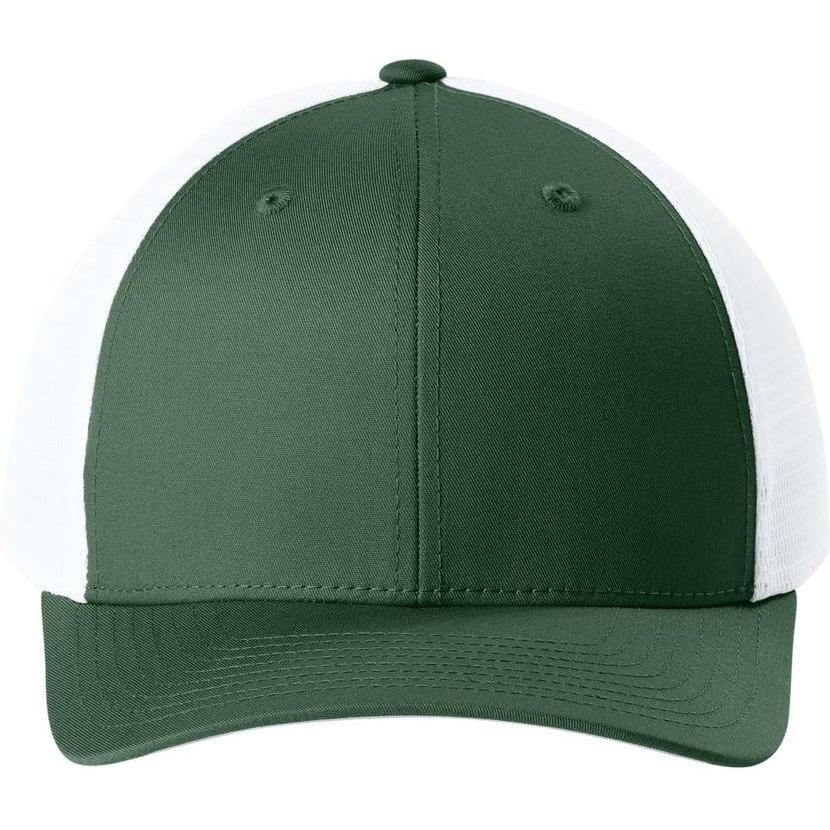 no-logo Sport-Tek Stretch-Tek Snapback Trucker Cap