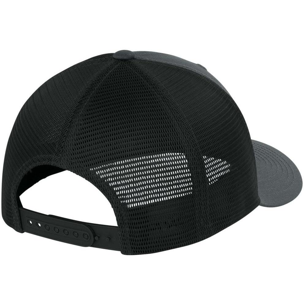 no-logo Sport-Tek Stretch-Tek Snapback Trucker Cap