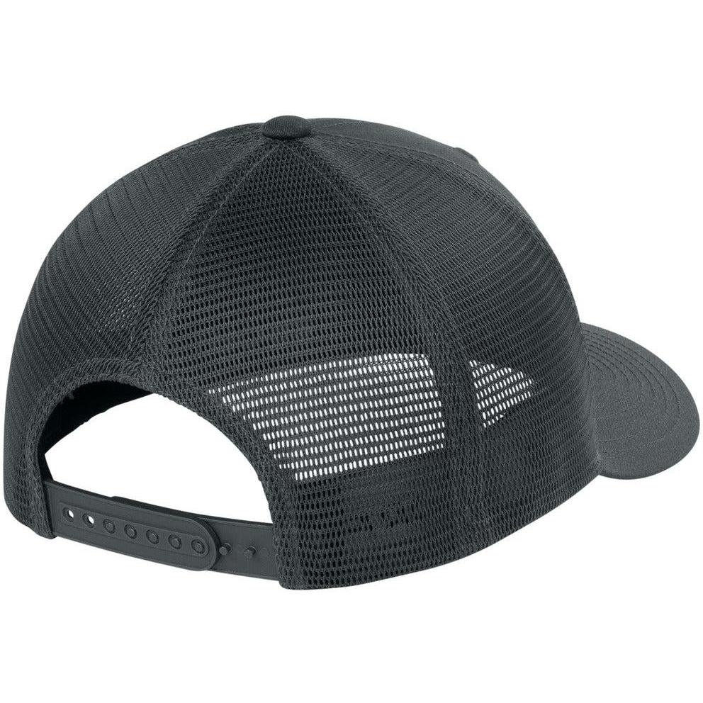 no-logo Sport-Tek Stretch-Tek Snapback Trucker Cap