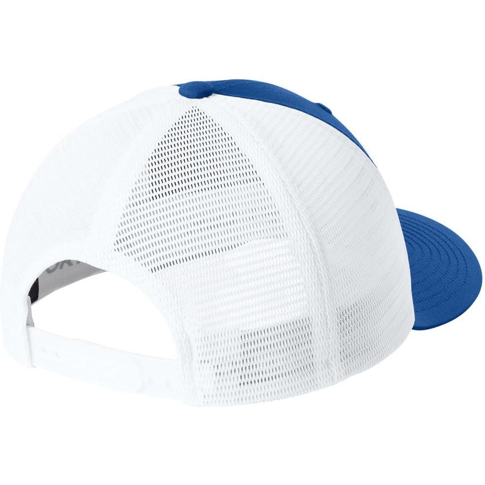 no-logo Sport-Tek Stretch-Tek Snapback Trucker Cap