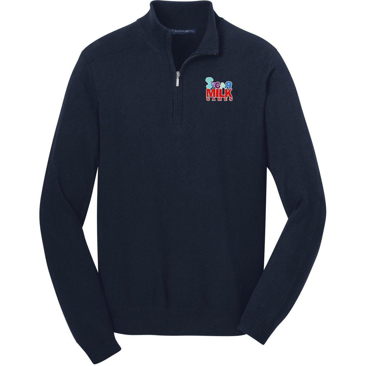 no-logo Port Authority 1/2-Zip Sweater-Sweaters-Port Authority-Thread Logic