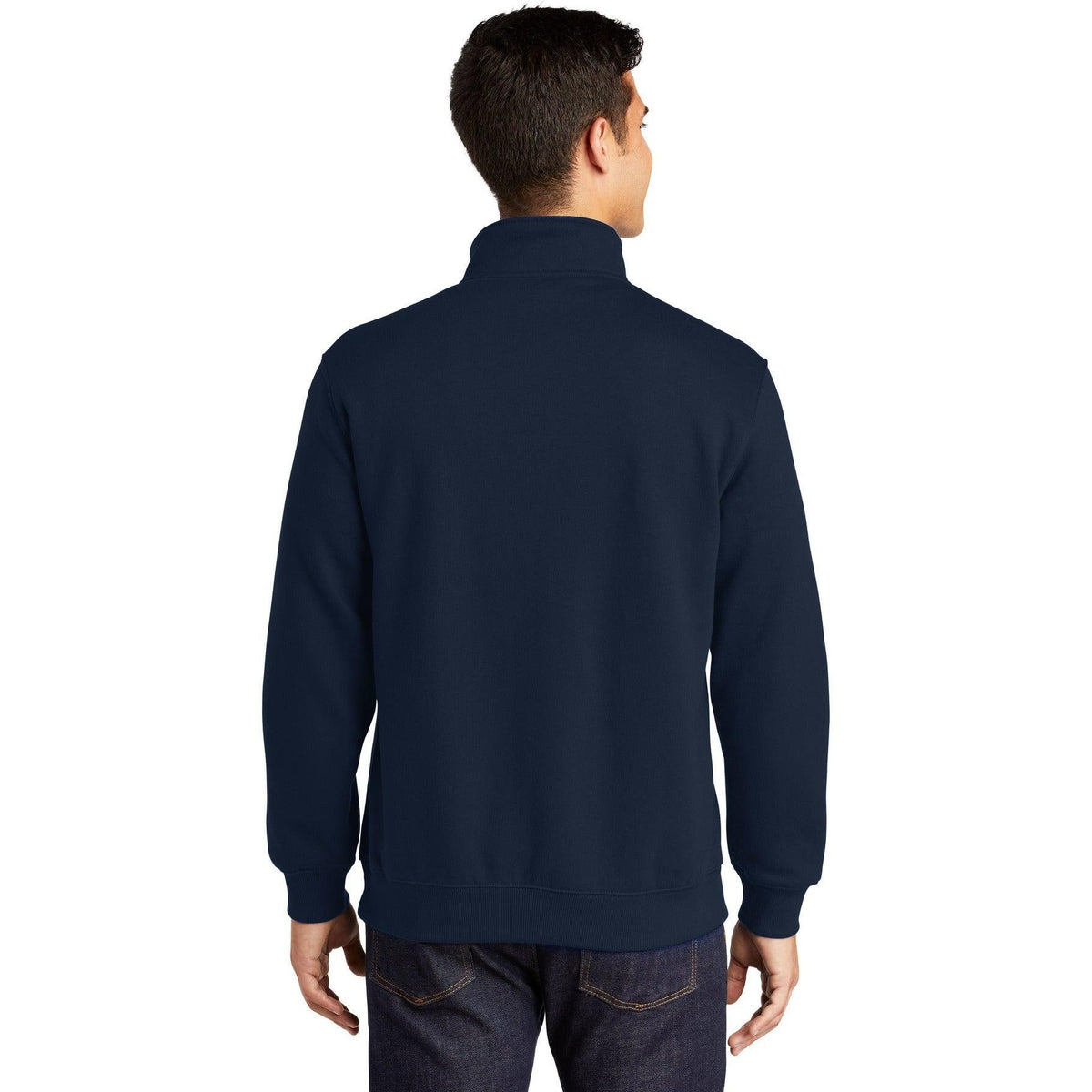 no-logo Sport-Tek 1/4-Zip Sweatshirt-Quarter Zips-Sport-Tek-Thread Logic