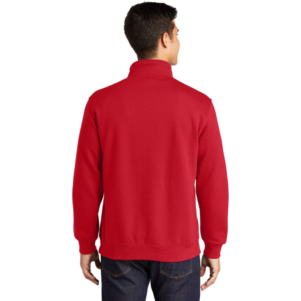 no-logo Sport-Tek 1/4-Zip Sweatshirt-Quarter Zips-Sport-Tek-Thread Logic
