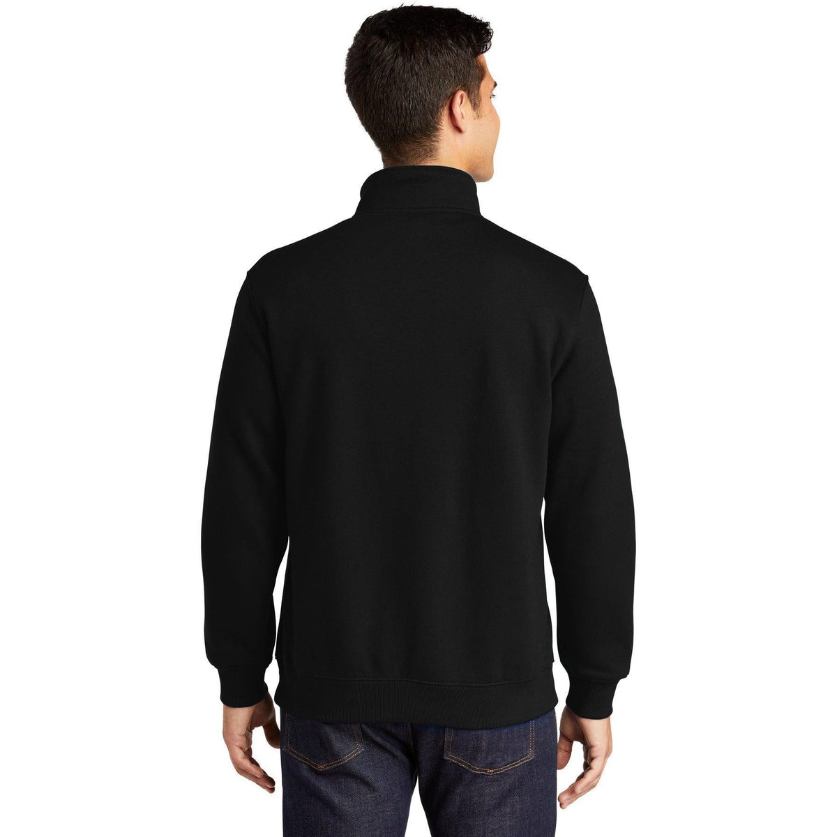 no-logo Sport-Tek 1/4-Zip Sweatshirt-Quarter Zips-Sport-Tek-Thread Logic