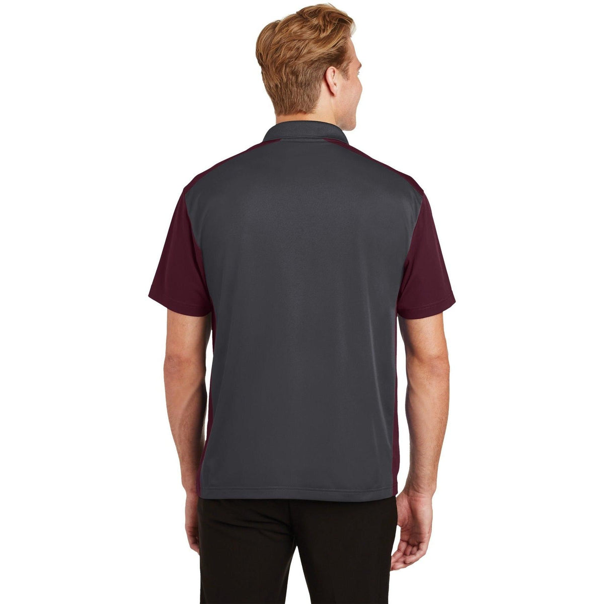 no-logo Sport-Tek Colorblock Micropique Sport-Wick Polo-Regular-Sport-Tek-Thread Logic