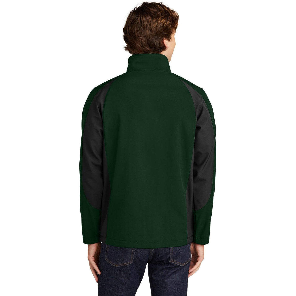 no-logo Sport-Tek Colorblock Soft Shell Jacket-Active-Sport-Tek-Thread Logic