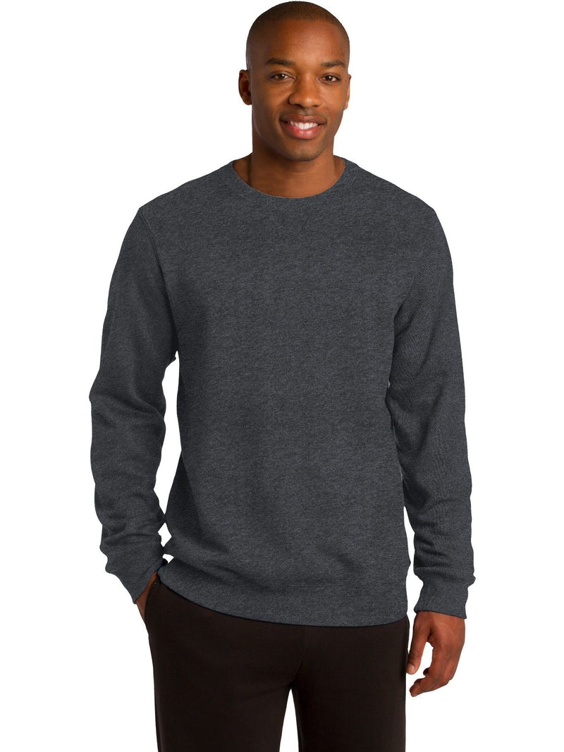  Sport-Tek Crewneck Sweatshirt-Regular-Sport-Tek-Graphite Heather-S-Thread Logic