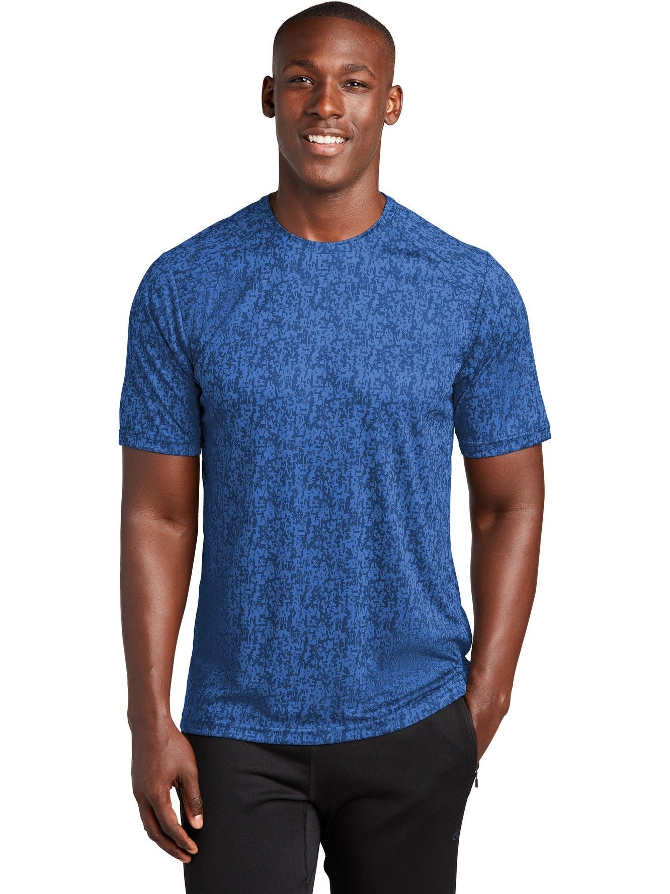  Sport-Tek Digi Camo Tee-Regular-Sport-Tek-True Royal-S-Thread Logic
