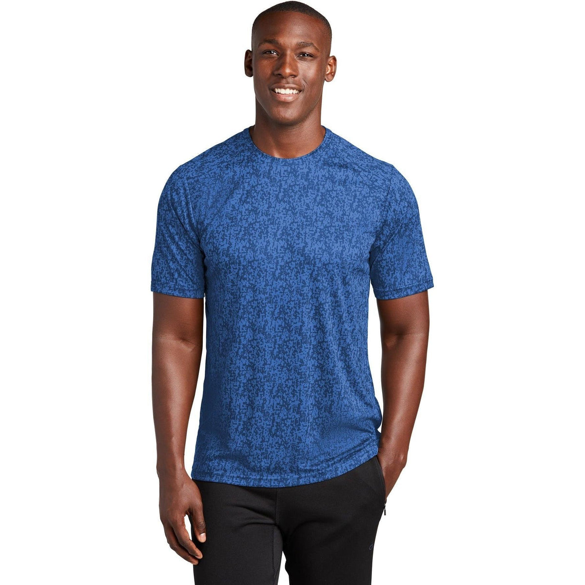 no-logo  Sport-Tek Digi Camo Tee-Regular-Sport-Tek-True Royal-S-Thread Logic