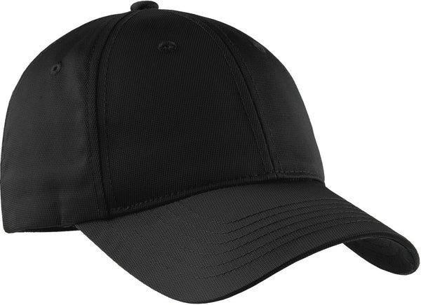  Sport-Tek Dry Zone Nylon Cap-Regular-Sport-Tek-Black-OSFA-Thread Logic no-logo