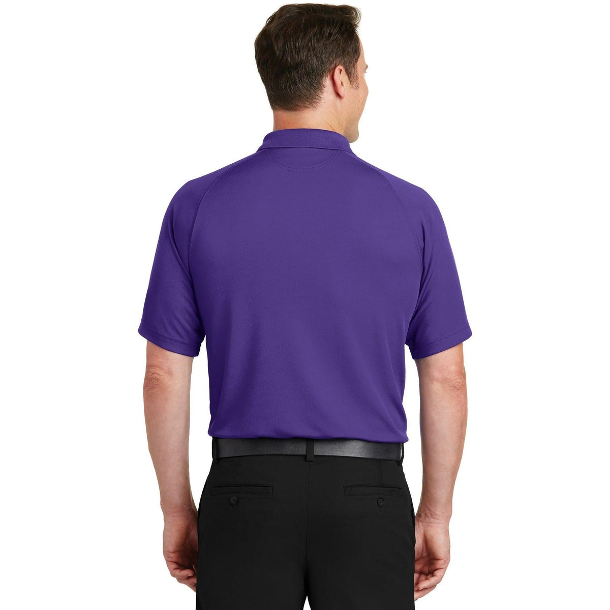 no-logo Sport-Tek Dry Zone Raglan Polo-Regular-Sport-Tek-Thread Logic