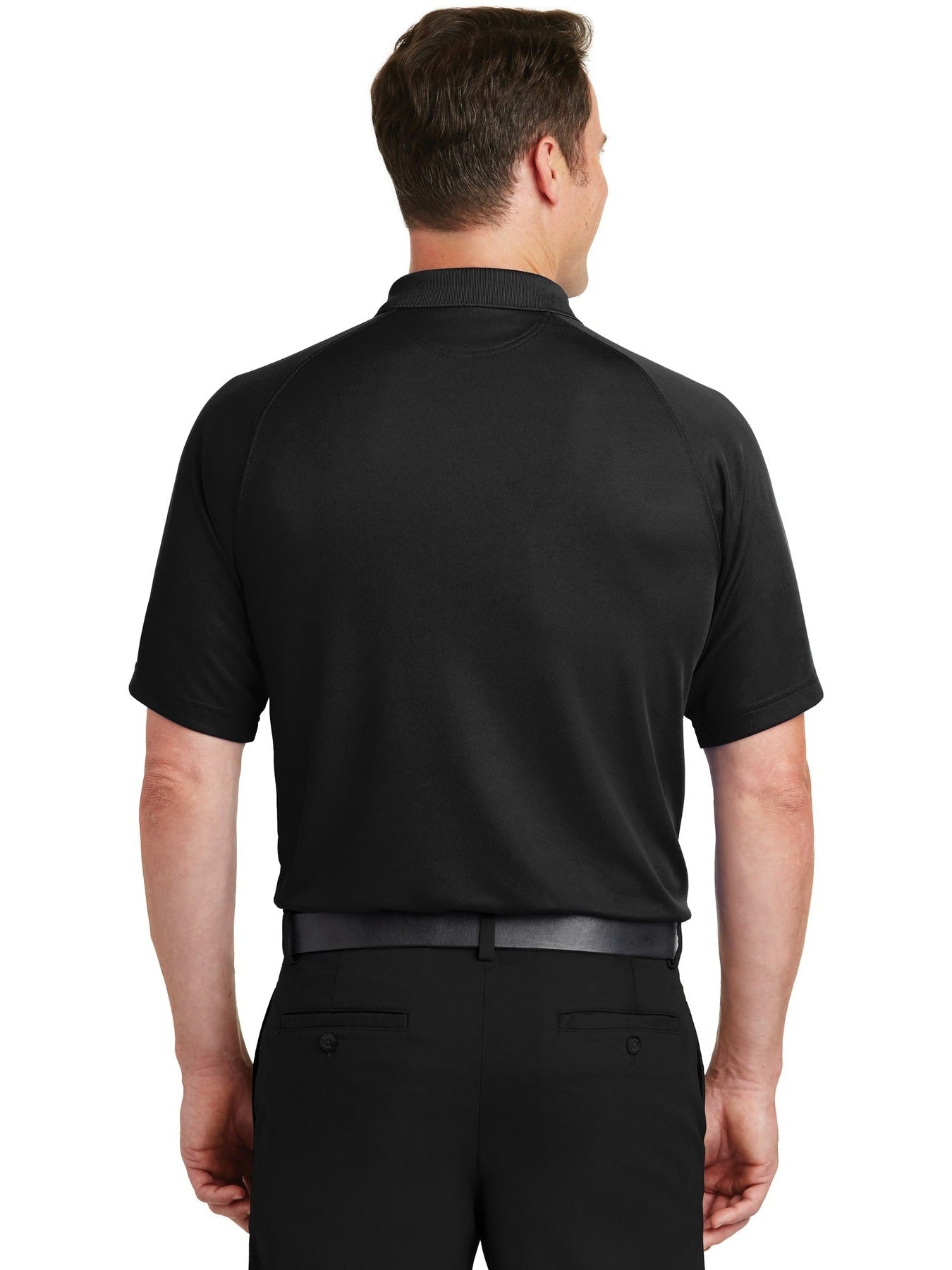 no-logo Sport-Tek Dry Zone Raglan Polo-Regular-Sport-Tek-Thread Logic