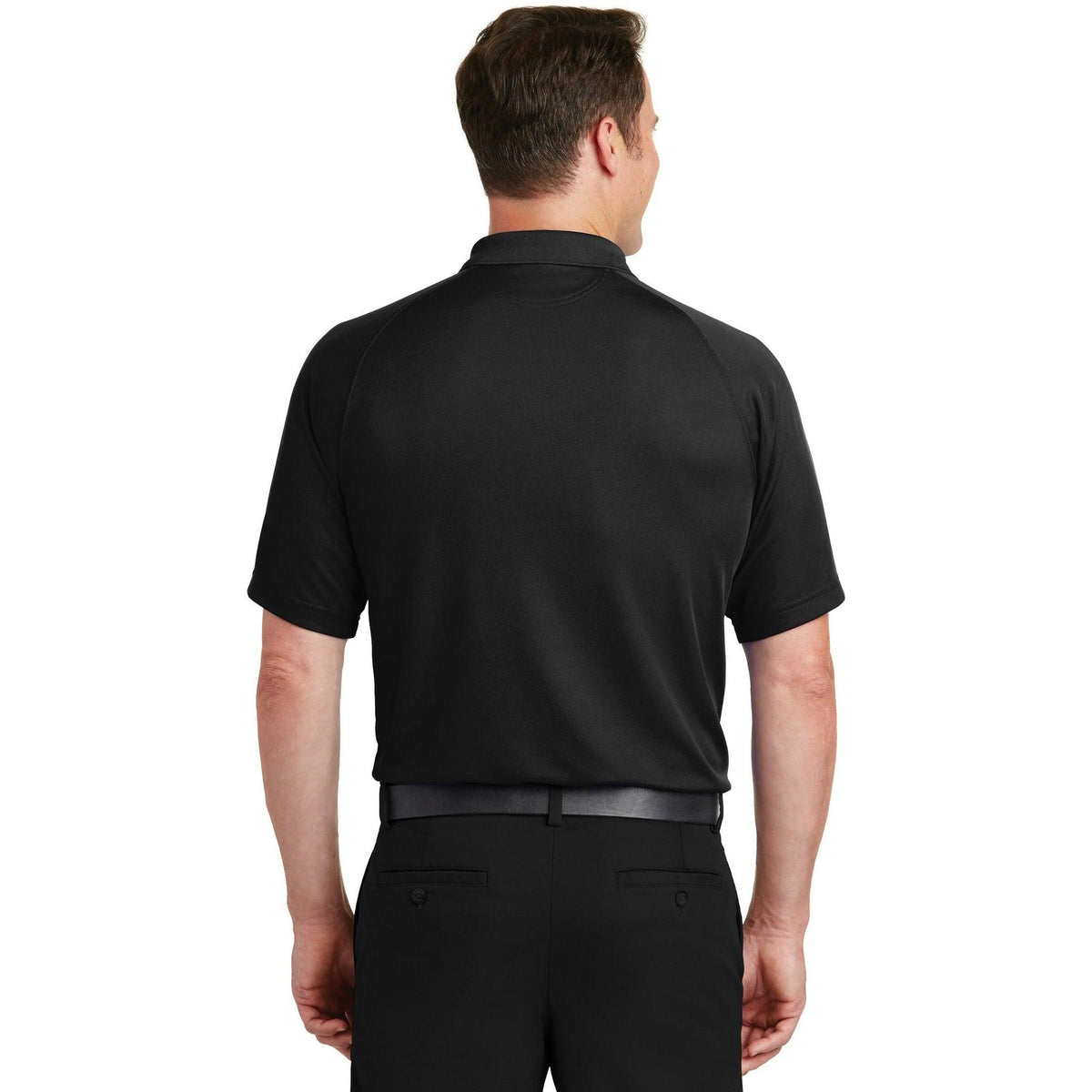 no-logo Sport-Tek Dry Zone Raglan Polo-Regular-Sport-Tek-Thread Logic