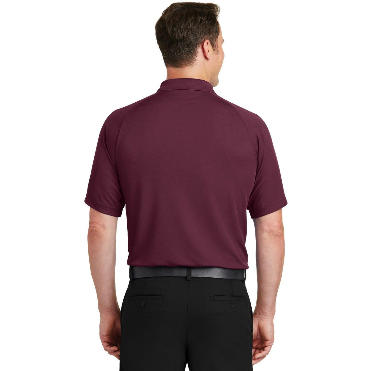 no-logo Sport-Tek Dry Zone Raglan Polo-Regular-Sport-Tek-Thread Logic