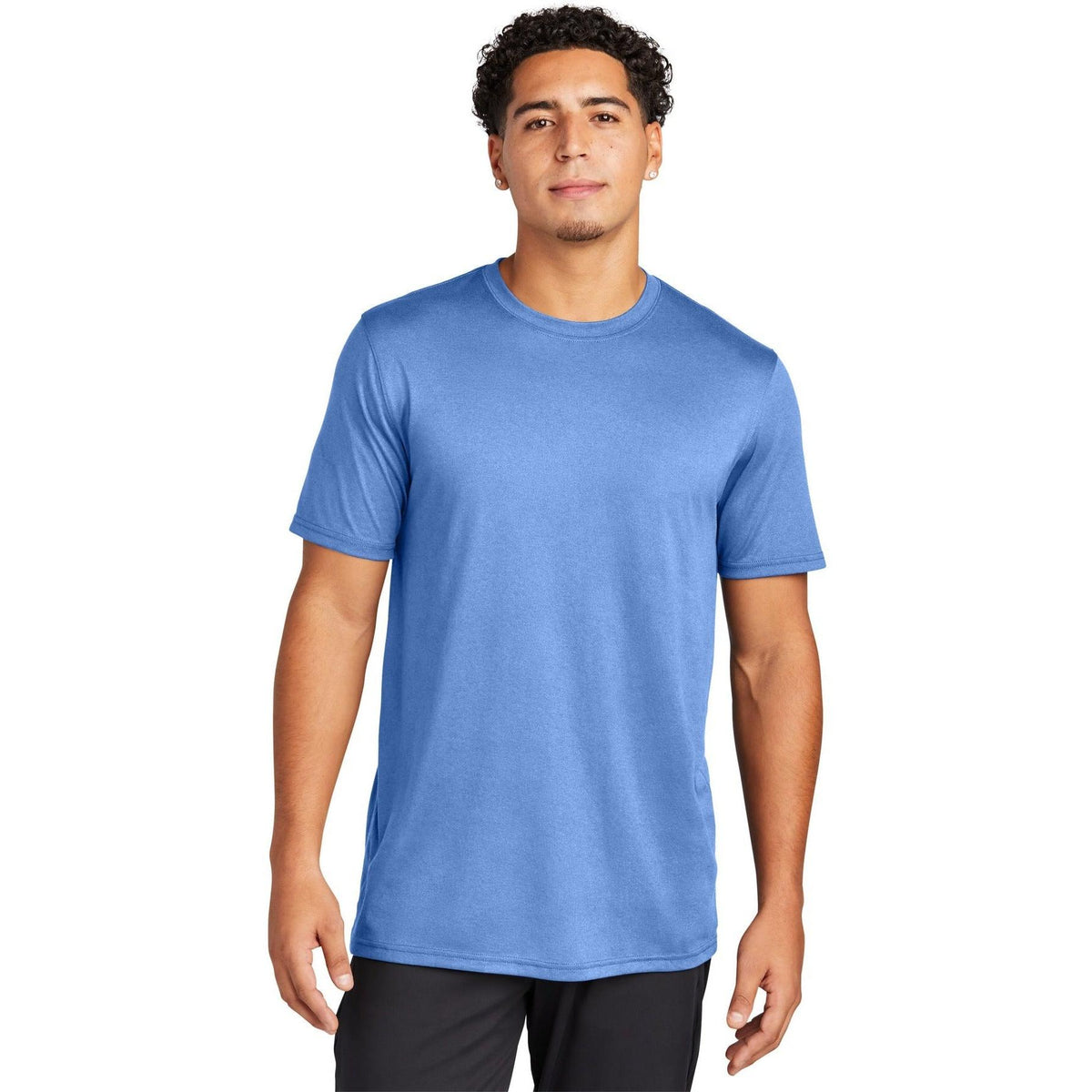no-logo  Sport-Tek Echo Tee-Regular-Sport-Tek-Carolina Blue-S-Thread Logic