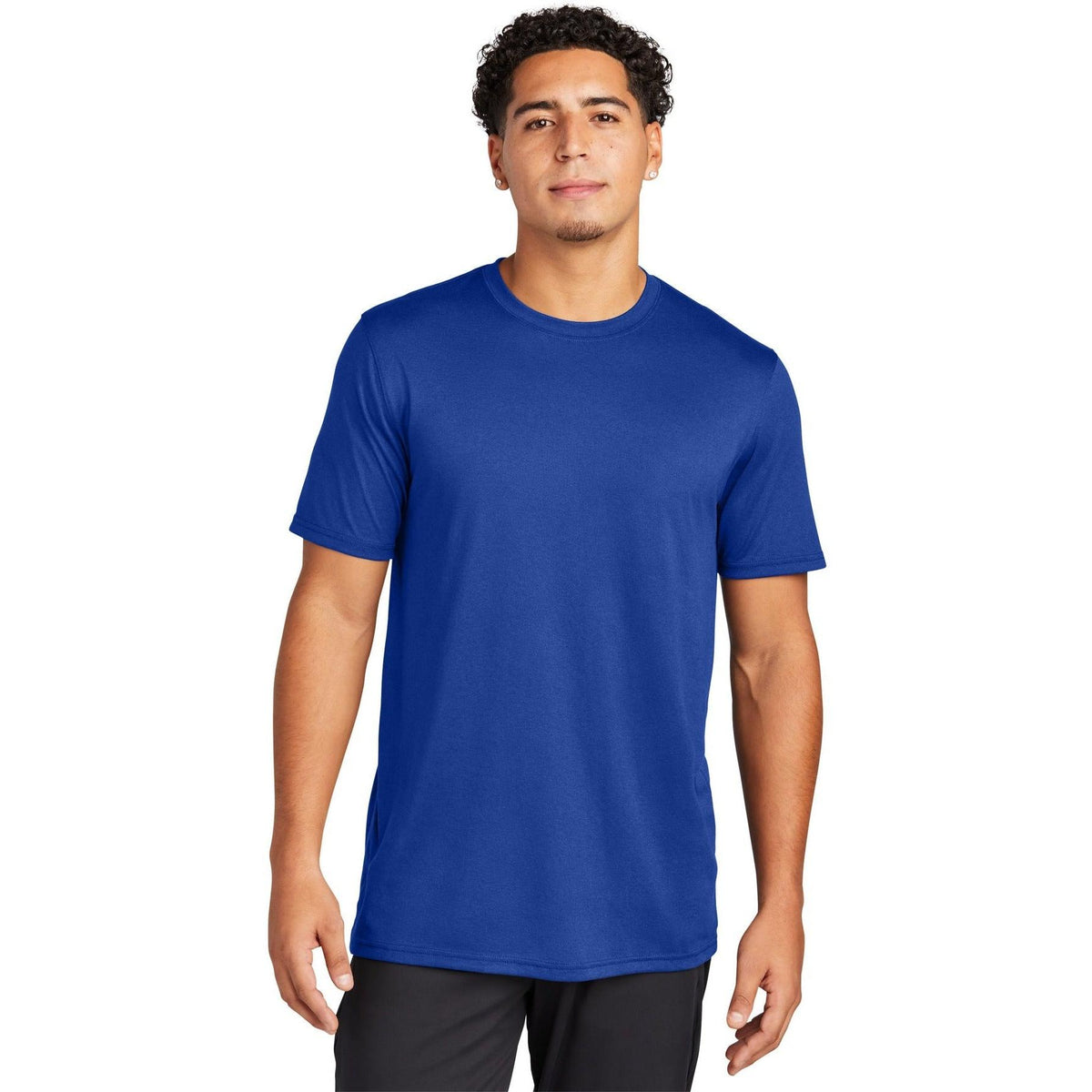 no-logo  Sport-Tek Echo Tee-Regular-Sport-Tek-True Royal-S-Thread Logic
