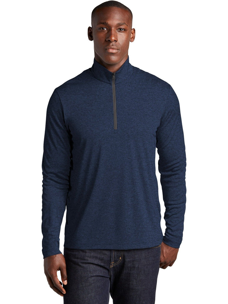  Sport-Tek Endeavor 1/2-Zip Pullover-Regular-Sport-Tek-Dark Royal Heather-S-Thread Logic