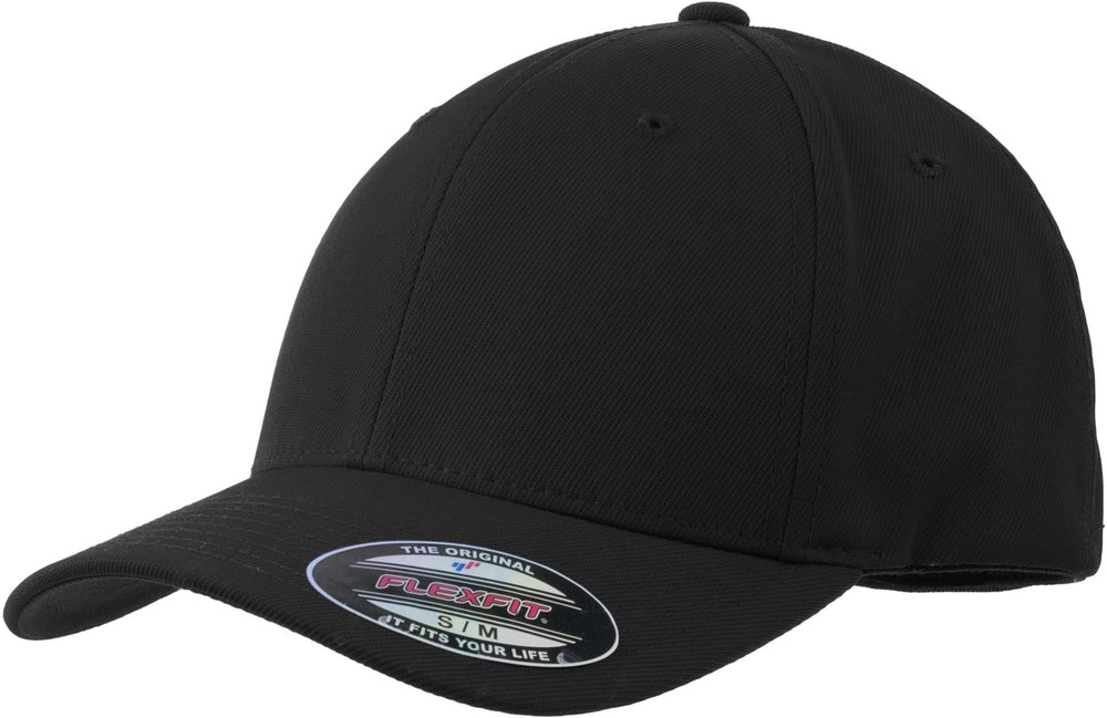  Sport-Tek Flexfit Performance Solid Cap-Regular-Sport-Tek-Black-L/XL-Thread Logic no-logo