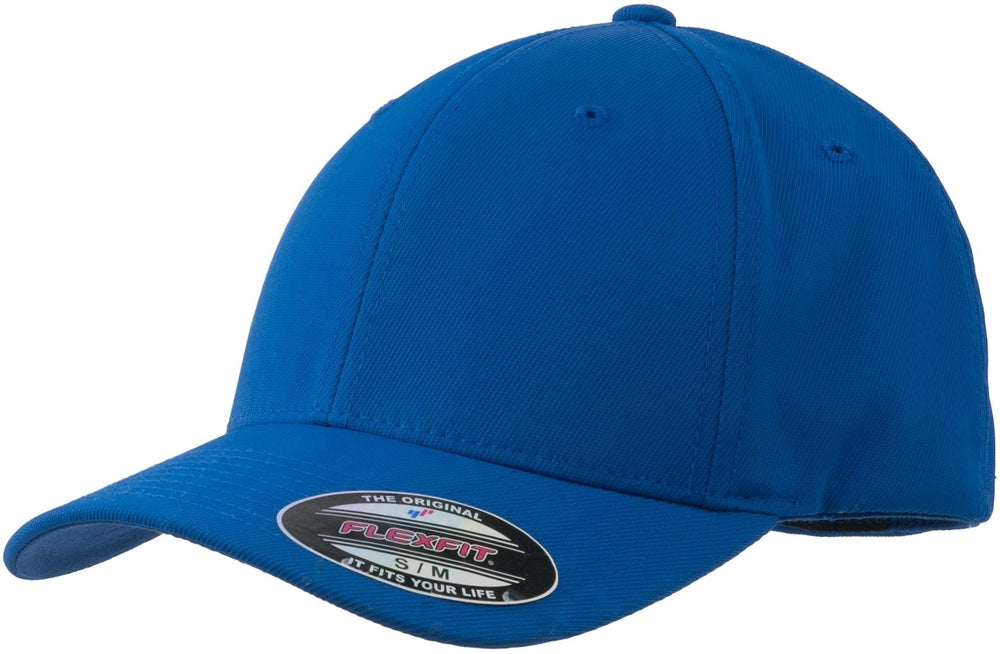  Sport-Tek Flexfit Performance Solid Cap-Regular-Sport-Tek-True Royal-L/XL-Thread Logic no-logo
