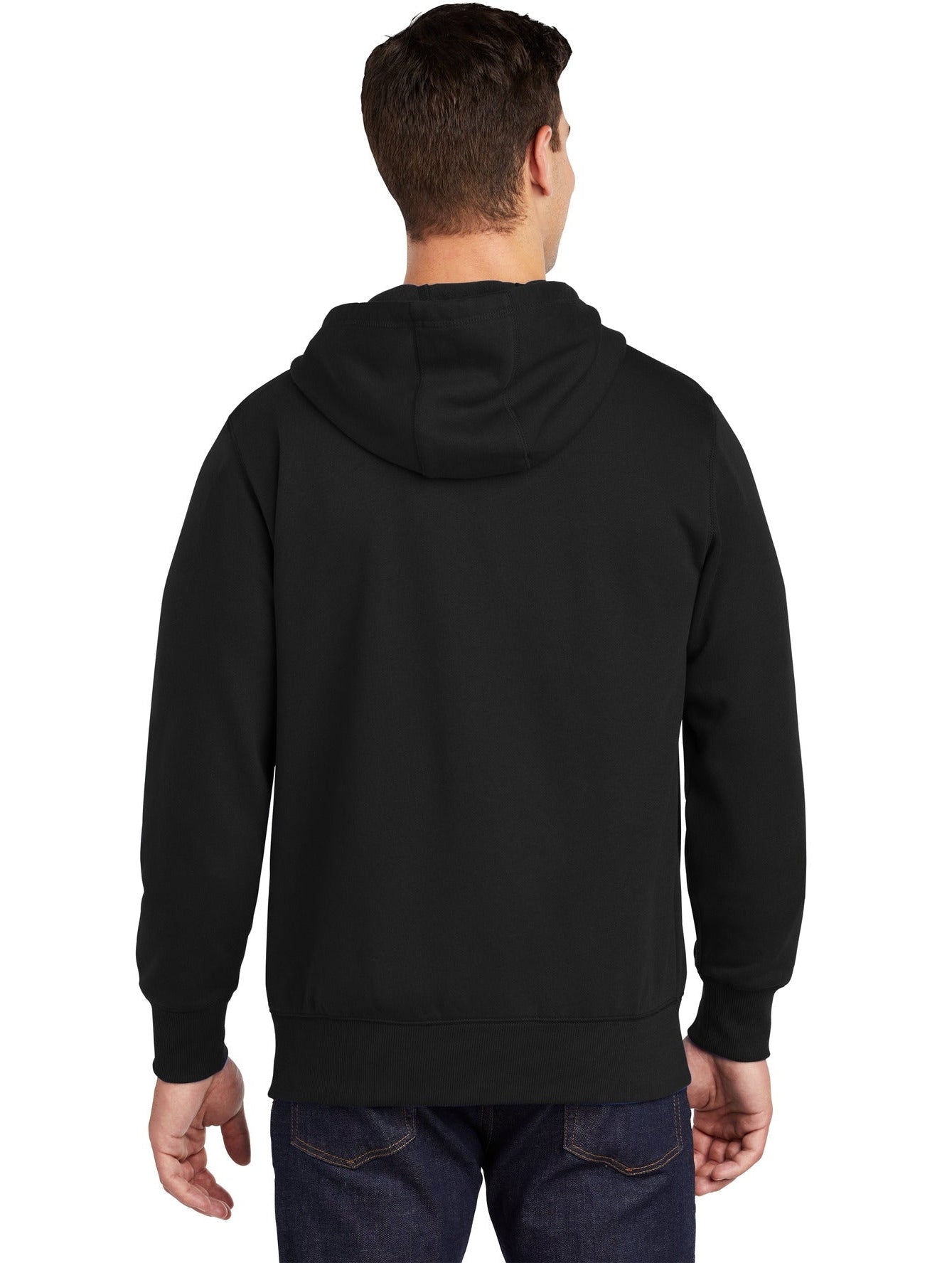 no-logo Sport-Tek Full-Zip Hooded Sweatshirt-Regular-Sport-Tek-Thread Logic
