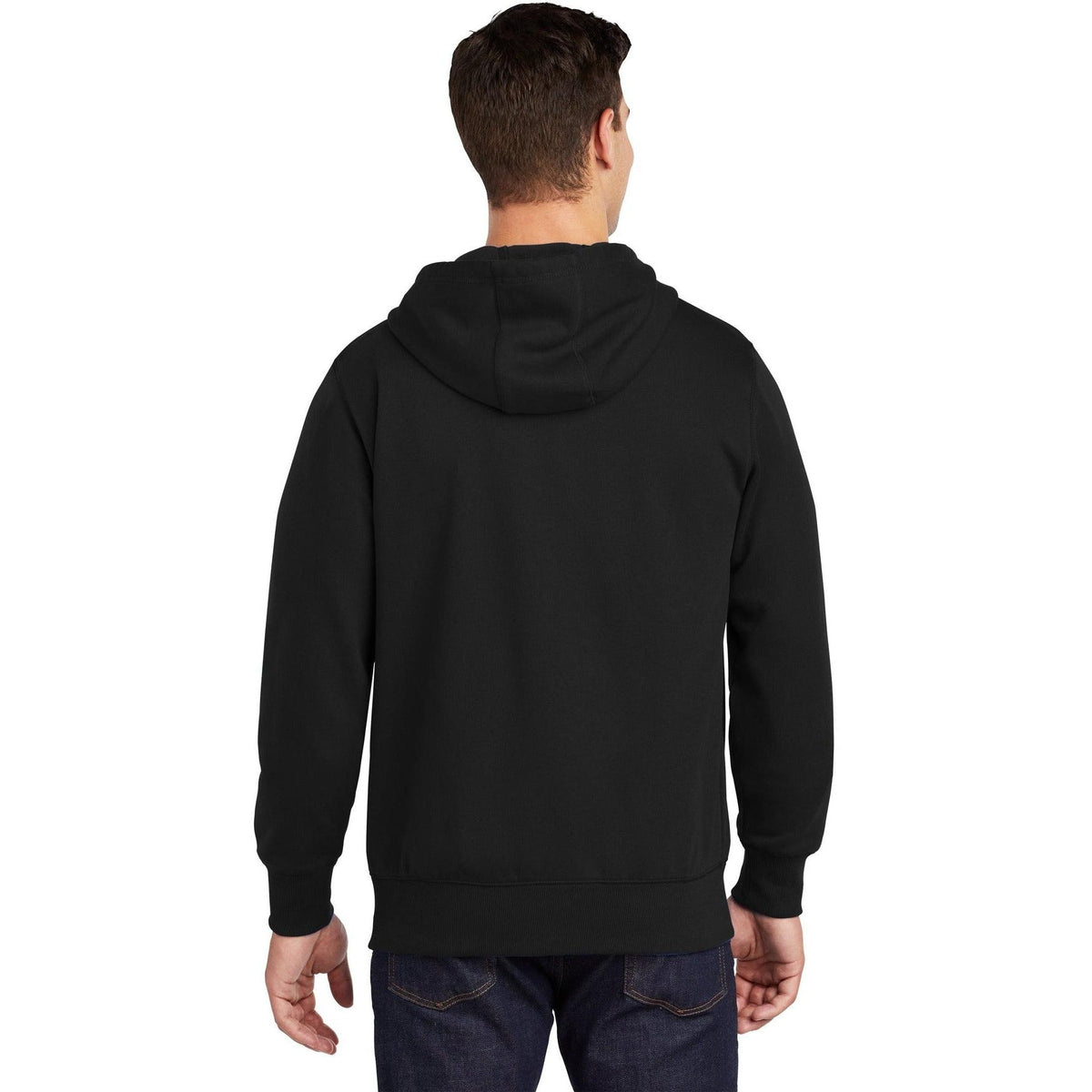 no-logo Sport-Tek Full-Zip Hooded Sweatshirt-Regular-Sport-Tek-Thread Logic