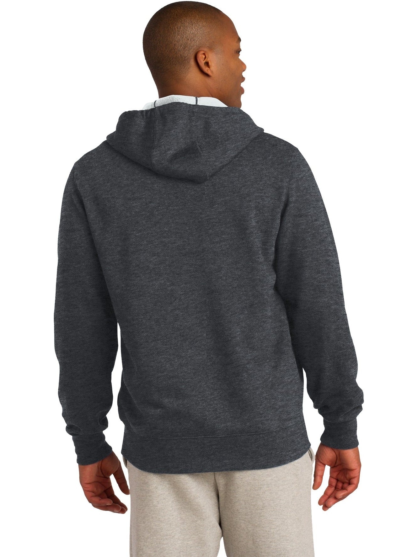 no-logo Sport-Tek Full-Zip Hooded Sweatshirt-Regular-Sport-Tek-Thread Logic