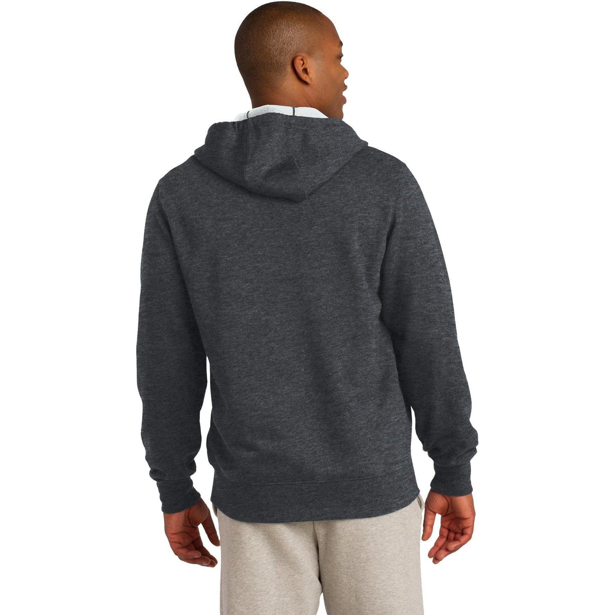 no-logo Sport-Tek Full-Zip Hooded Sweatshirt-Regular-Sport-Tek-Thread Logic