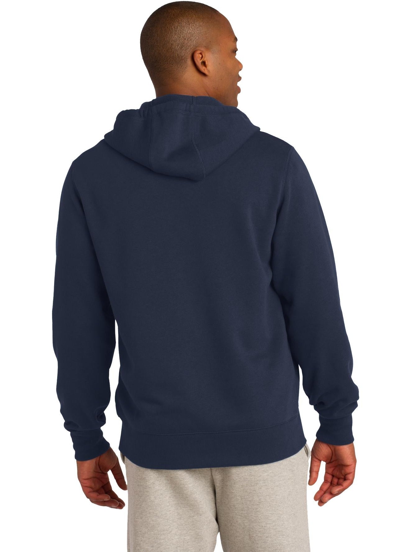 no-logo Sport-Tek Full-Zip Hooded Sweatshirt-Regular-Sport-Tek-Thread Logic