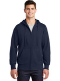  Sport-Tek Full-Zip Hooded Sweatshirt-Regular-Sport-Tek-True Navy-S-Thread Logic