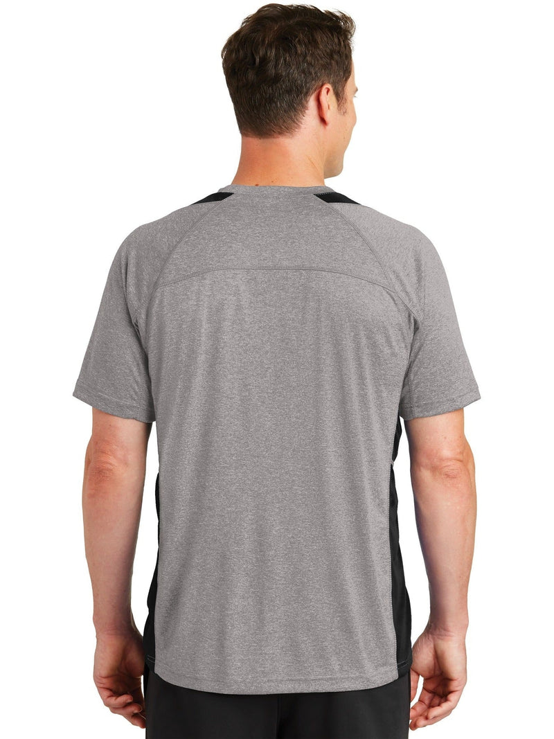 no-logo Sport-Tek Heather Colorblock Contender Tee-Regular-Sport-Tek-Thread Logic