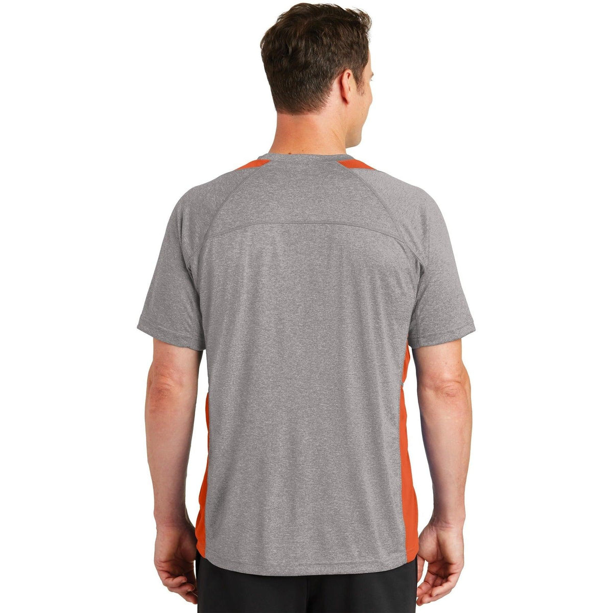 no-logo Sport-Tek Heather Colorblock Contender Tee-Regular-Sport-Tek-Thread Logic