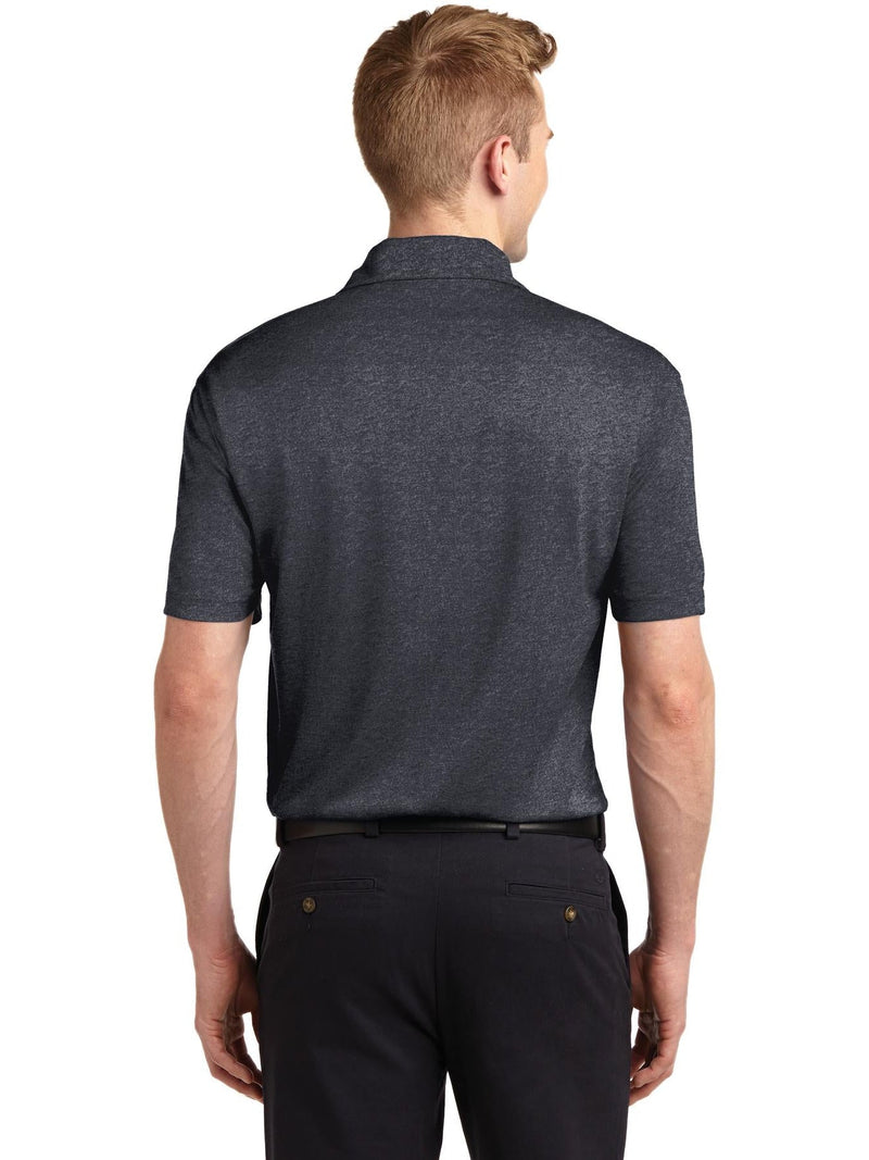 no-logo Sport-Tek Heather Contender Polo-Regular-Sport-Tek-Thread Logic