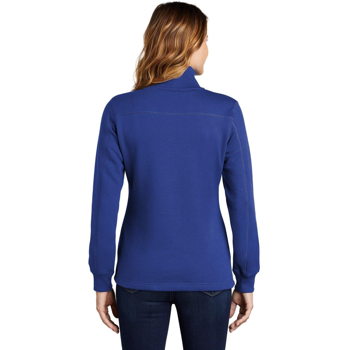 no-logo Sport-Tek Women's 1/4 Zip Sweatshirt-Quarter Zips-Sport-Tek-Thread Logic