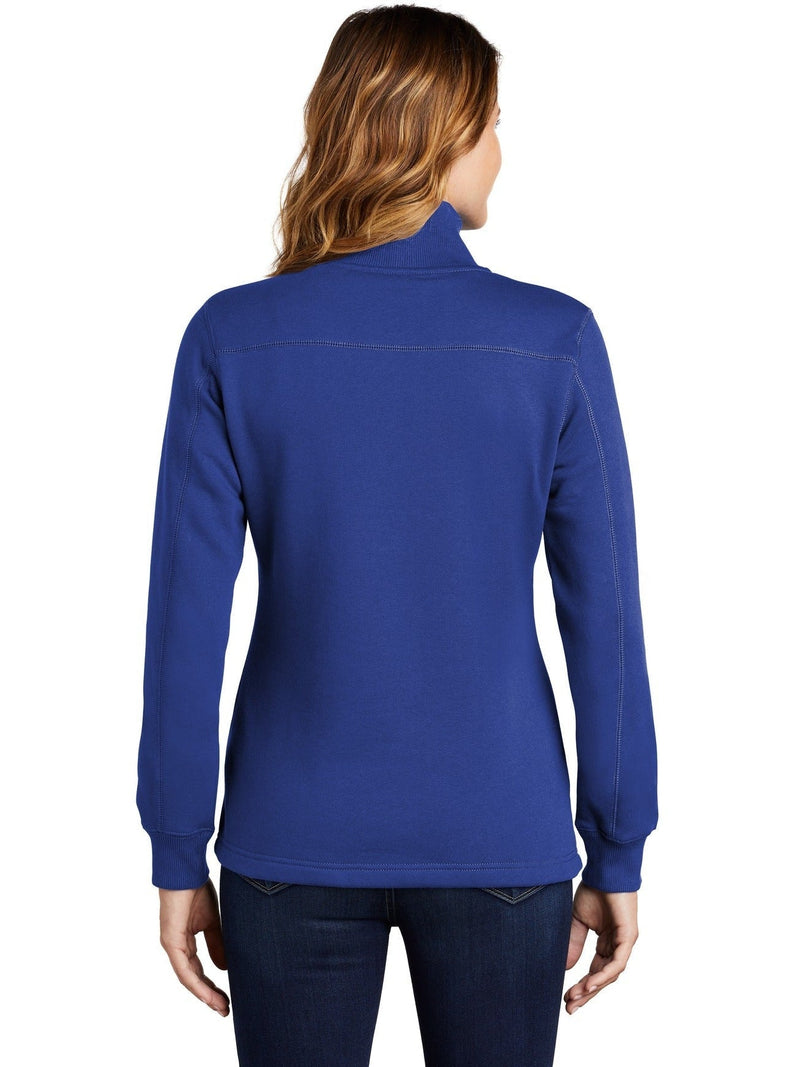 no-logo Sport-Tek Ladies 1/4 Zip Sweatshirt-Regular-Sport-Tek-Thread Logic