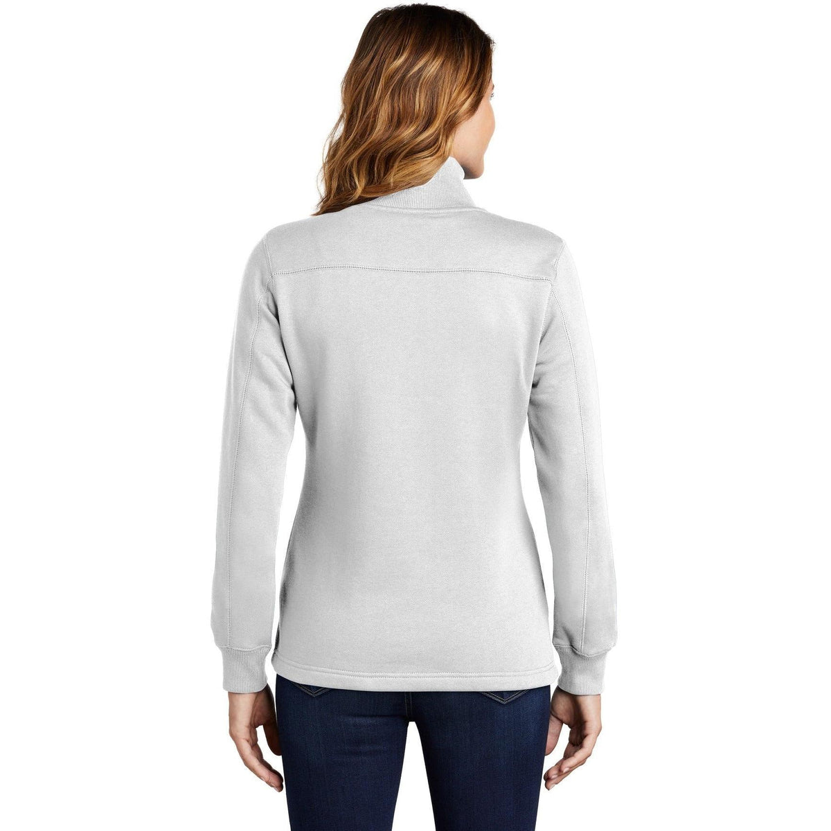 no-logo Sport-Tek Women's 1/4 Zip Sweatshirt-Quarter Zips-Sport-Tek-Thread Logic