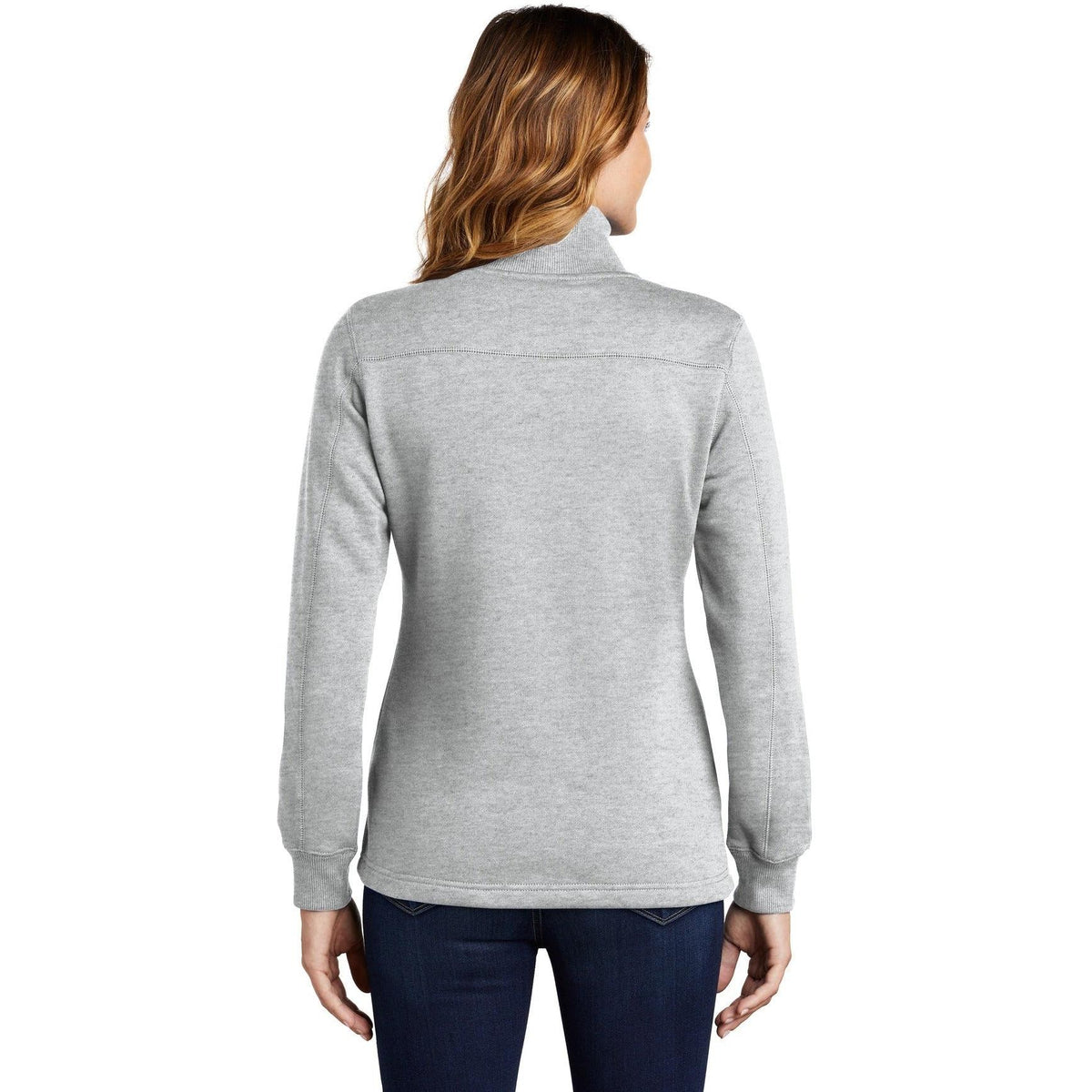 no-logo Sport-Tek Women's 1/4 Zip Sweatshirt-Quarter Zips-Sport-Tek-Thread Logic