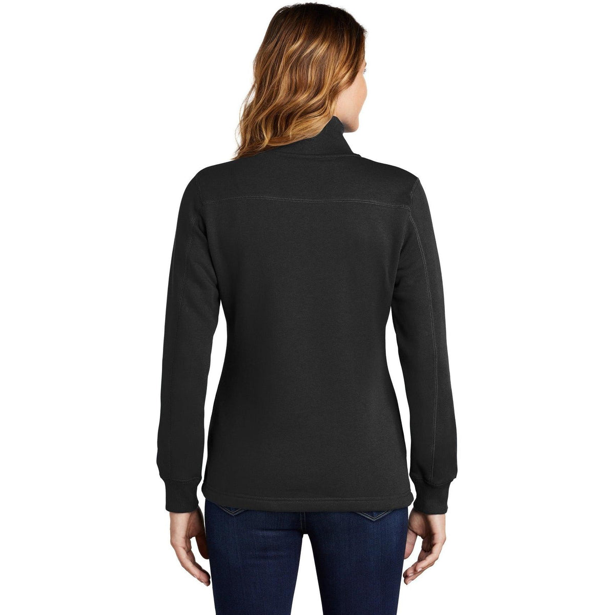 no-logo Sport-Tek Women's 1/4 Zip Sweatshirt-Quarter Zips-Sport-Tek-Thread Logic