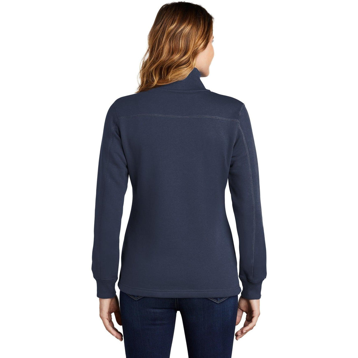 no-logo Sport-Tek Women's 1/4 Zip Sweatshirt-Quarter Zips-Sport-Tek-Thread Logic