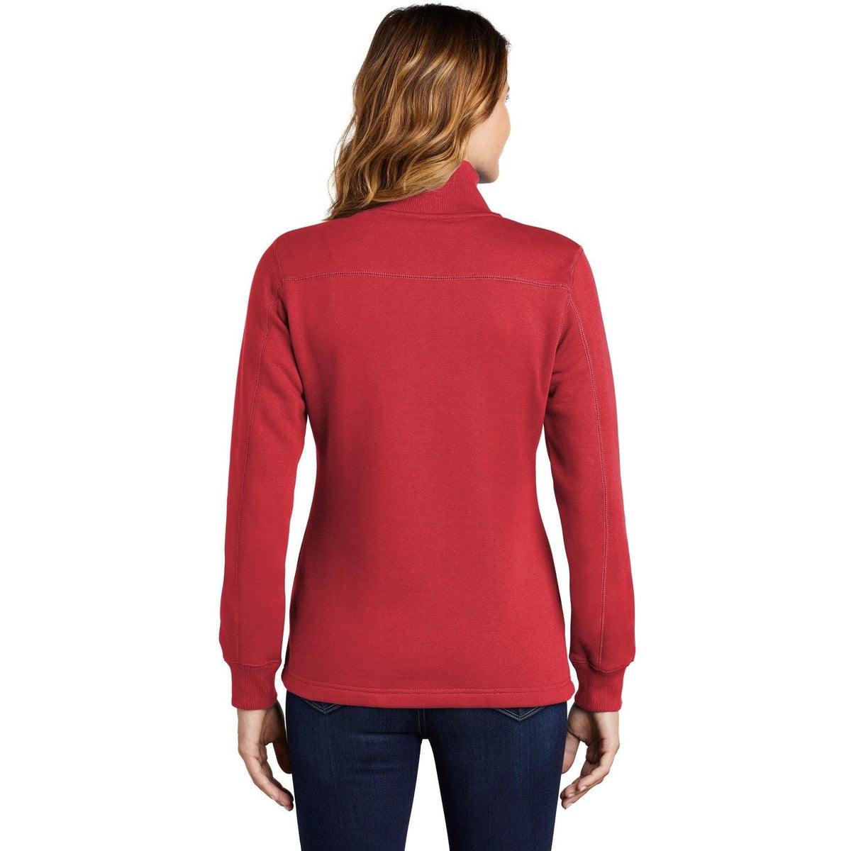 no-logo Sport-Tek Women's 1/4 Zip Sweatshirt-Quarter Zips-Sport-Tek-Thread Logic