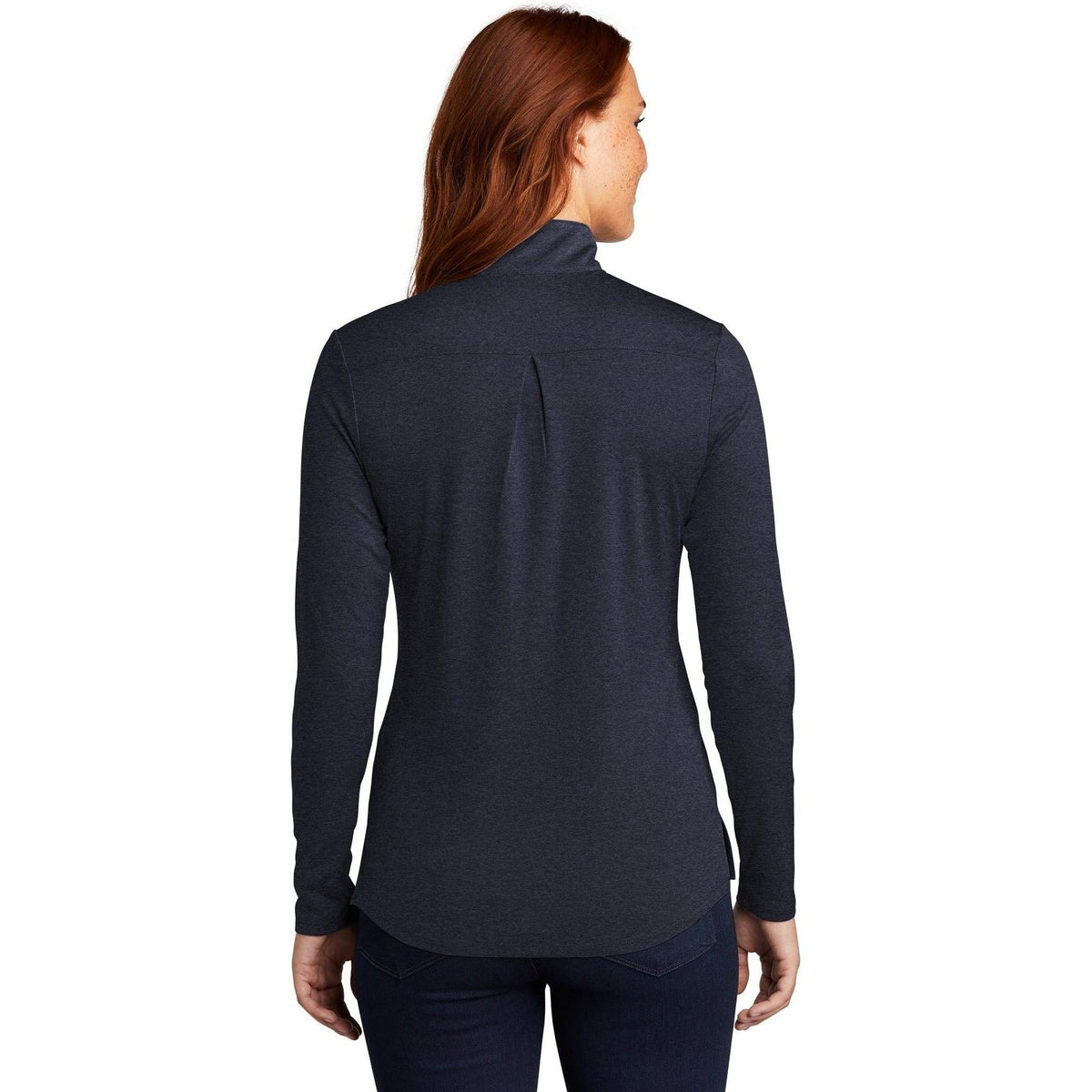 no-logo Sport-Tek Ladies Endeavor 1/2-Zip Pullover-Regular-Sport-Tek-Thread Logic