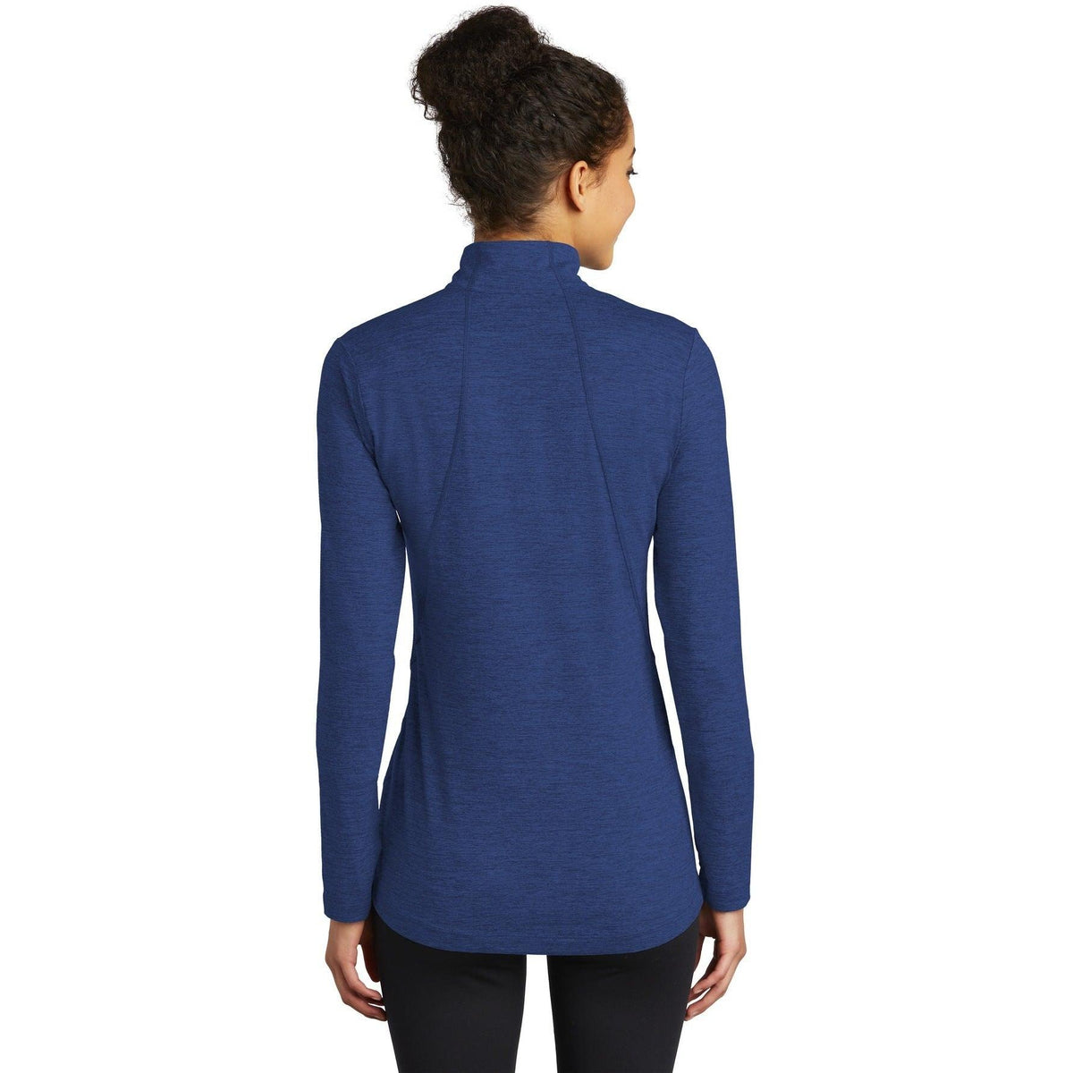 no-logo Sport-Tek Ladies Exchange 1.5 Long Sleeve 1/2-Zip-Regular-Sport-Tek-Thread Logic