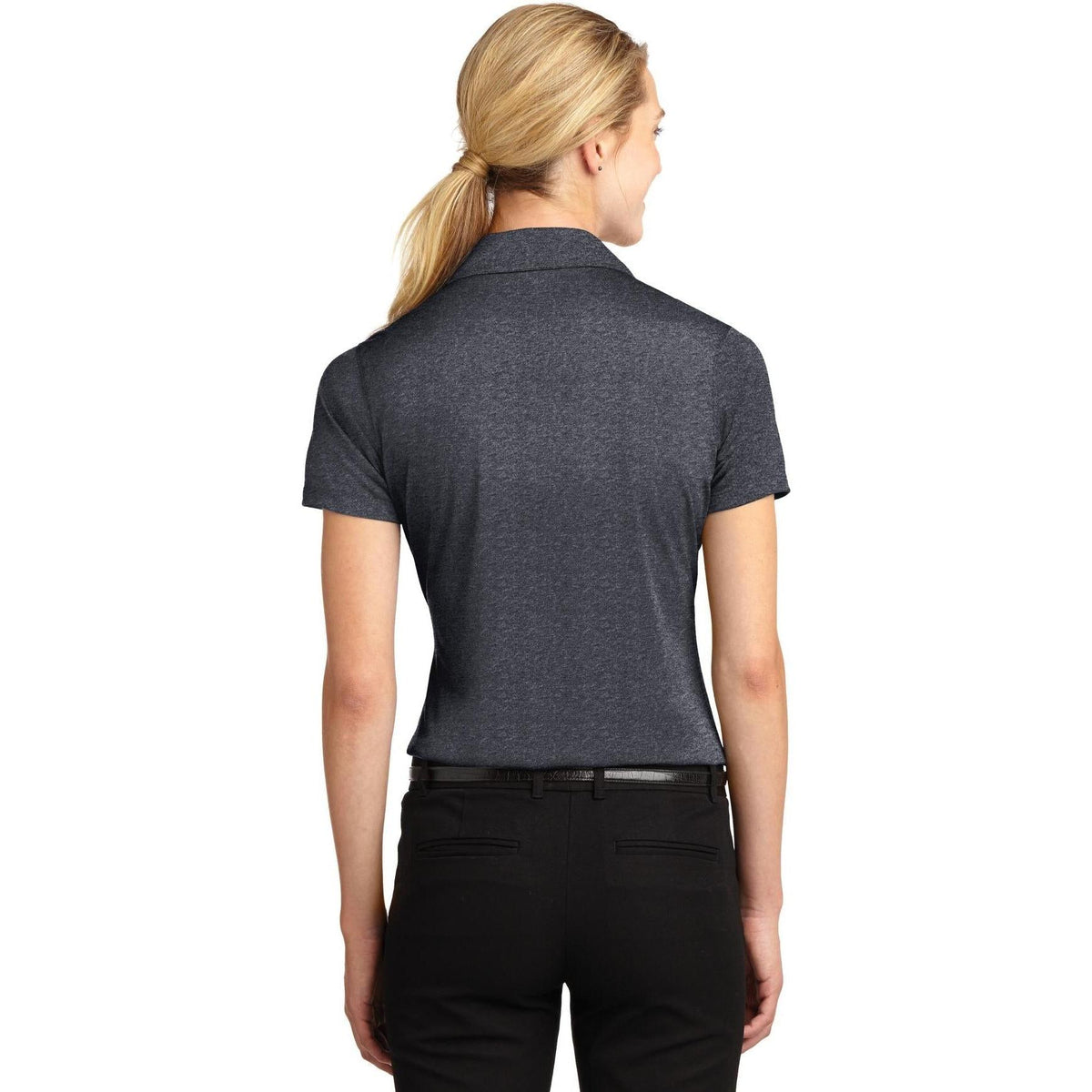 no-logo Sport-Tek Ladies Heather Contender Polo-Regular-Sport-Tek-Thread Logic