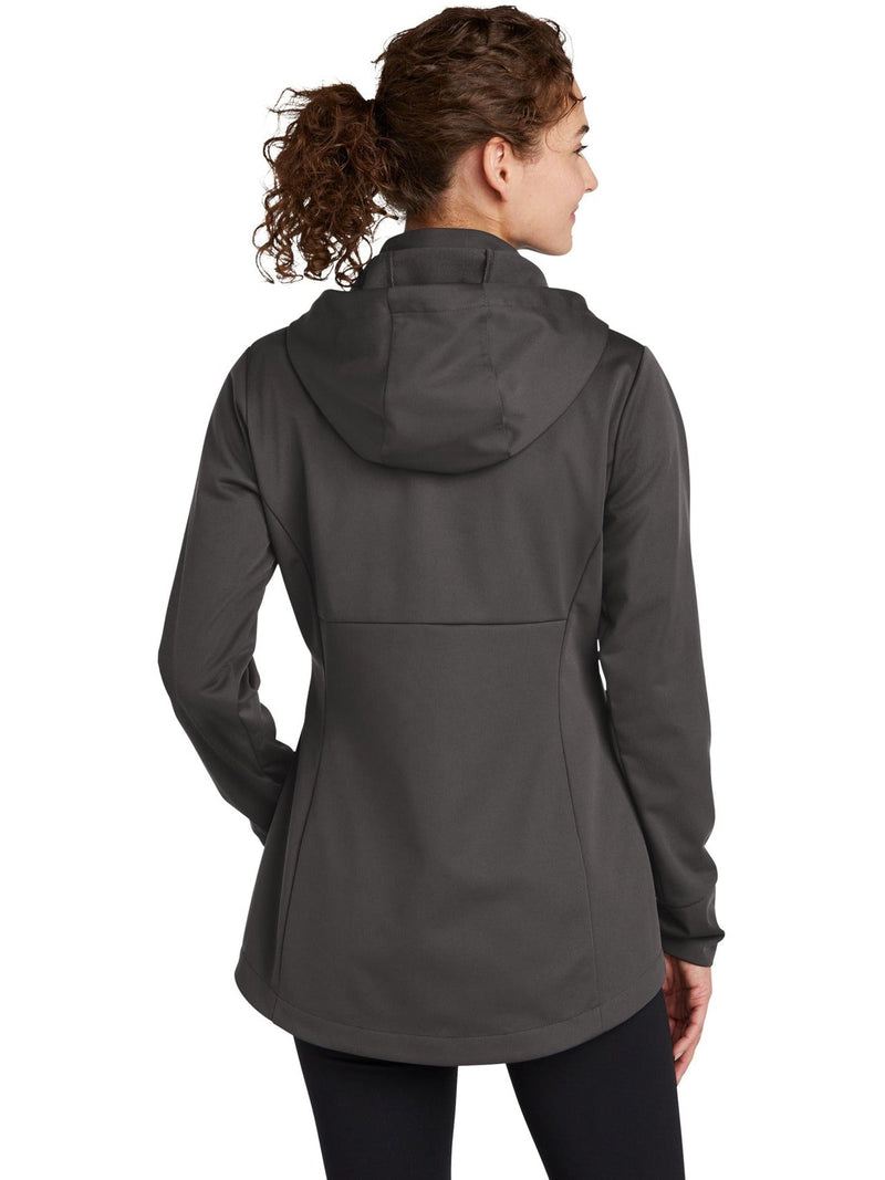 no-logo Sport-Tek Ladies Hooded Soft Shell Jacket-Regular-Sport-Tek-Thread Logic