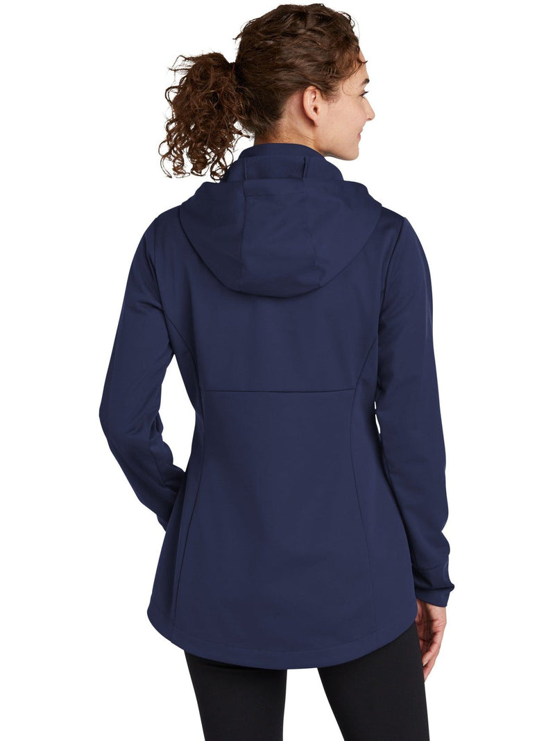 no-logo Sport-Tek Ladies Hooded Soft Shell Jacket-Regular-Sport-Tek-Thread Logic