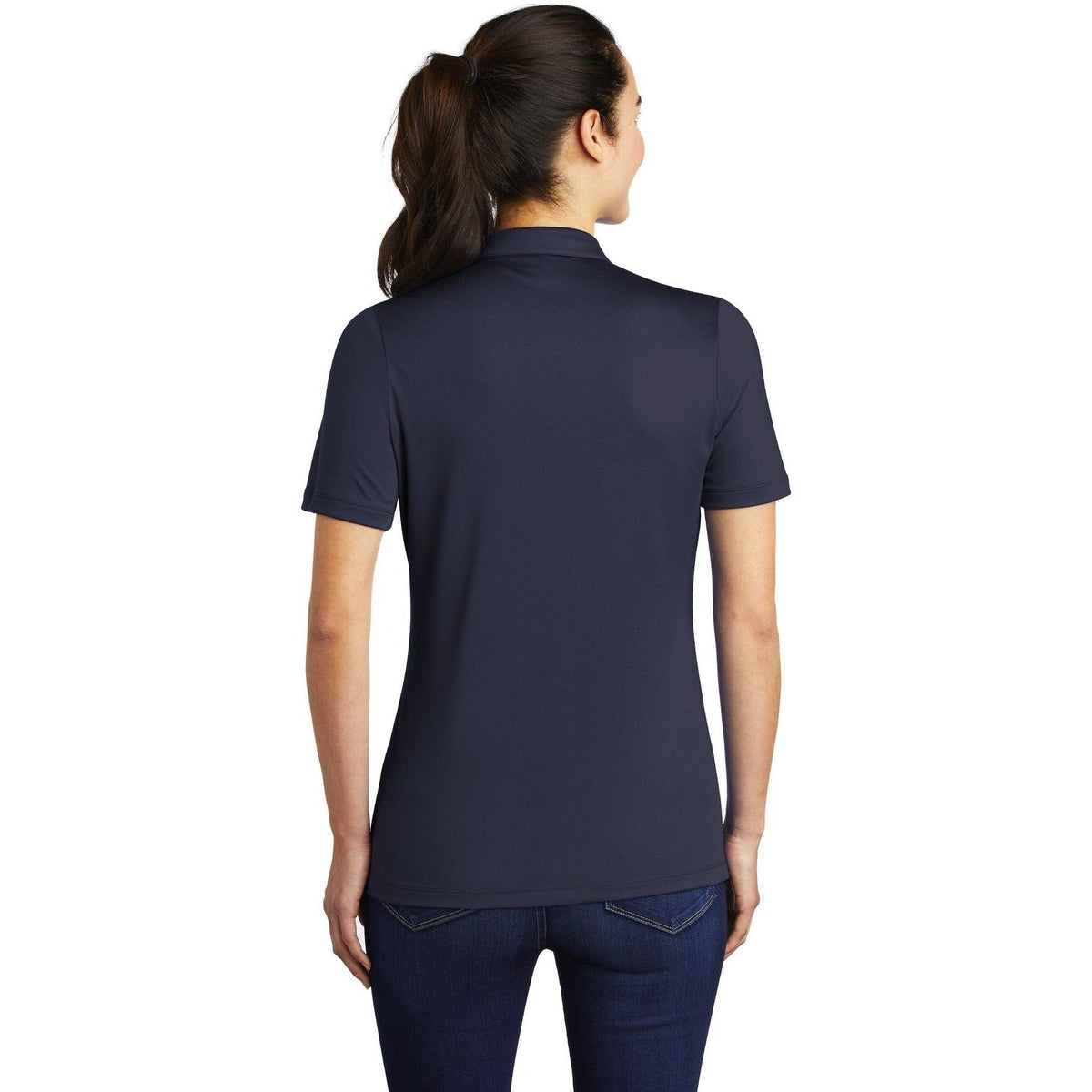 no-logo Sport-Tek Ladies Posi-UV Pro Polo-Regular-Sport-Tek-Thread Logic