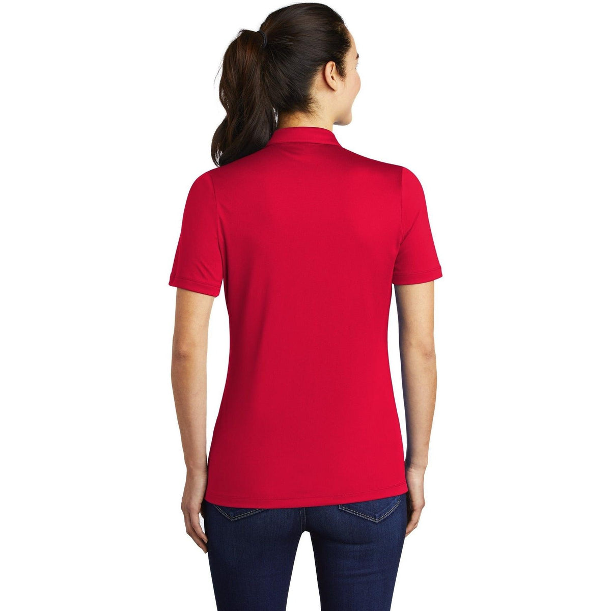 no-logo Sport-Tek Ladies Posi-UV Pro Polo-Regular-Sport-Tek-Thread Logic