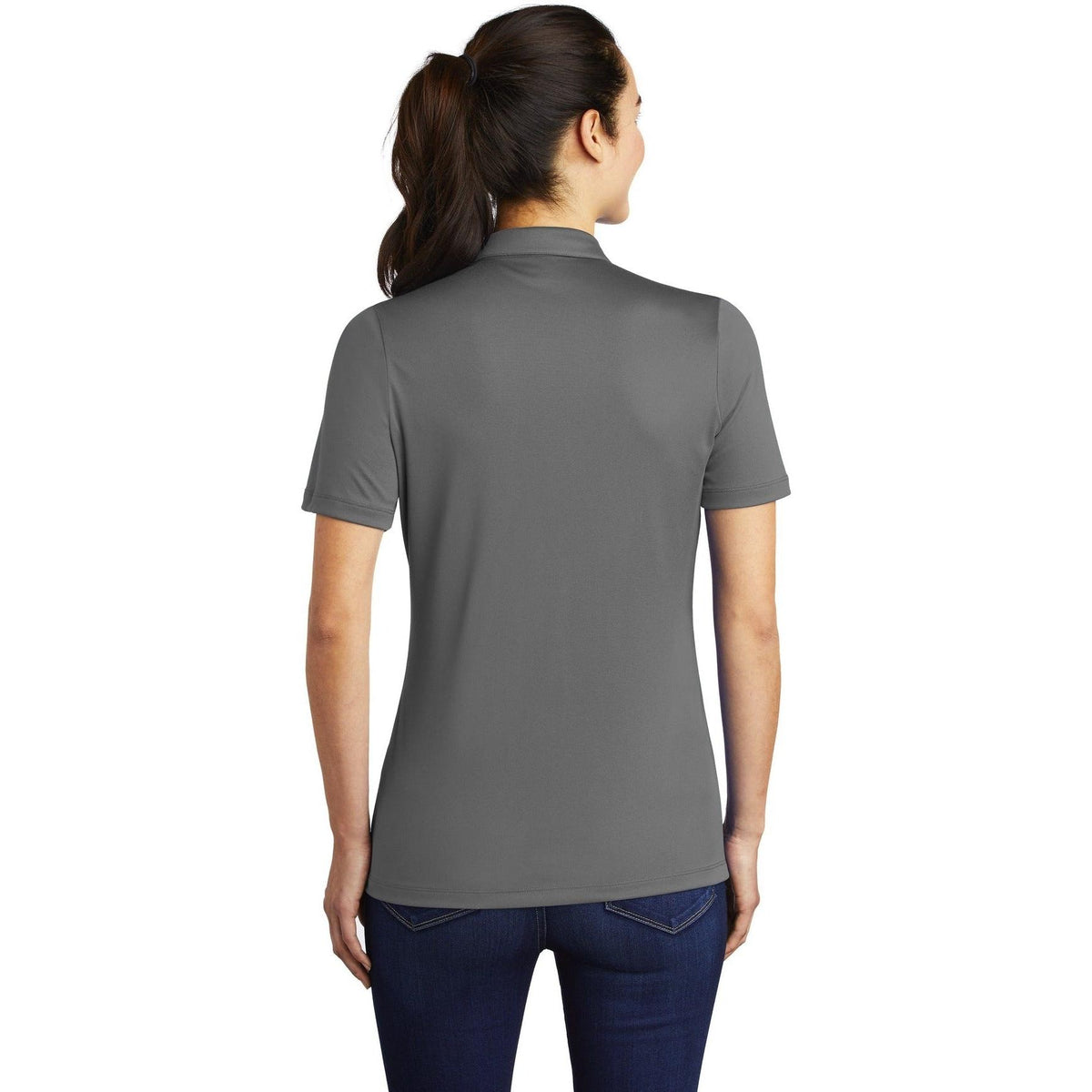 no-logo Sport-Tek Ladies Posi-UV Pro Polo-Regular-Sport-Tek-Thread Logic