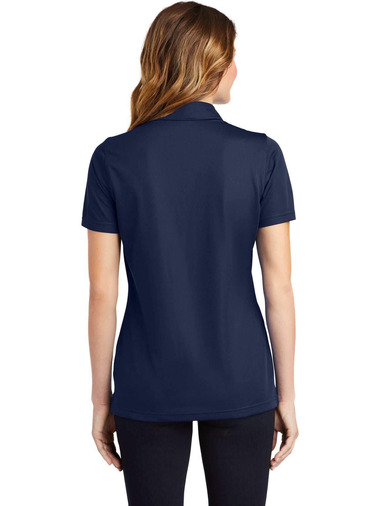 no-logo Sport-Tek Ladies PosiCharge Active Textured Polo-Regular-Sport-Tek-Thread Logic
