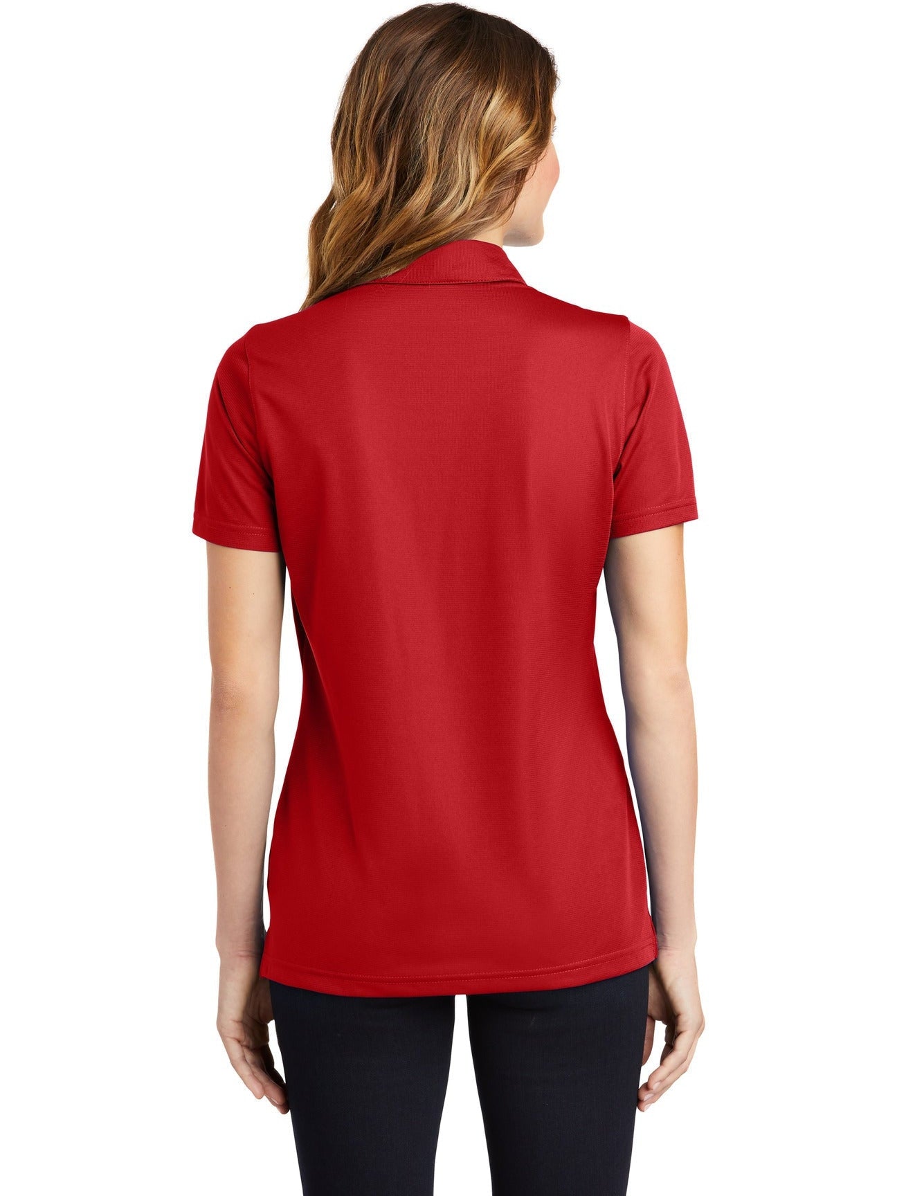 no-logo Sport-Tek Ladies PosiCharge Active Textured Polo-Regular-Sport-Tek-Thread Logic