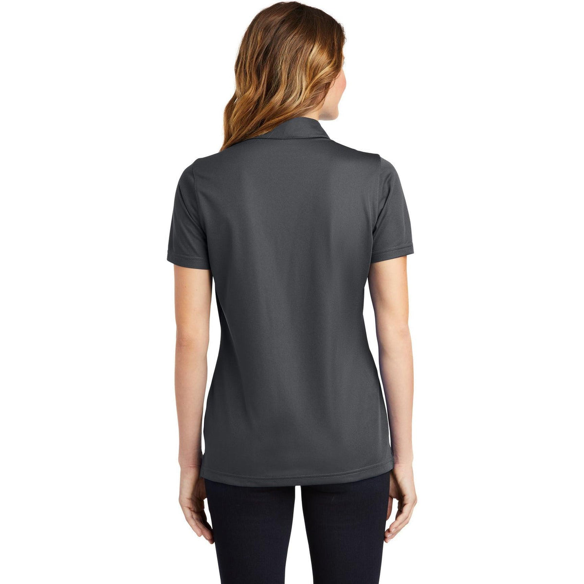 no-logo Sport-Tek Ladies PosiCharge Active Textured Polo-Regular-Sport-Tek-Thread Logic